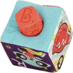 BX1661Z Jucarie moale cuburi de sortatare ABC S2 (6 cuburi, într-o geanta de mâna) Battat — изображение 4