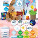 Magneticus Set creatie "Primul meu calendar Epuras"