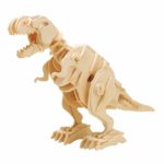 3D Puzzle Dinozaur Mergator T-rex co motor mecanic 8+ ROBOTIME
