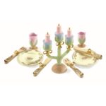 Set lemn- Prinz 2 persoane Djeco