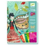 Set de Colorat cu folie,licuricii Djeco