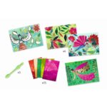 Set de Colorat cu folie,licuricii Djeco - imagine 5