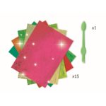 Set de Colorat cu folie,licuricii Djeco - imagine 4