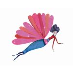 Set de Colorat cu folie,licuricii Djeco - imagine 3