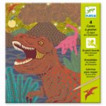 Set creatie - Dinosaur / Gravura Djeco