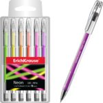 Pix cu gel EKRAUSE Neon 0.6mm/6
