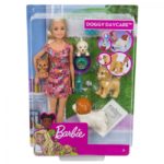 Papusa Barbie cu catelusi - imagine 3