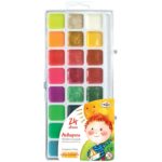 Acuarela GAMMA Soare Oranj, 24 culori