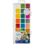 Acuarela GAMMA Clasic, 24 culori