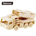 3D Puzzle Camion racheta 5+ ROBOTIME