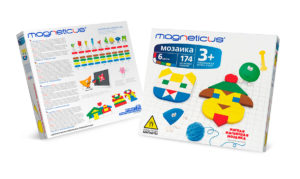 Magneticus Set creatie "Mozaic" 174 el. - imagine 4