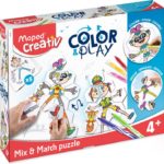 Set MAPED Creativ Color and Play Mix and Match, puzzle