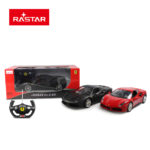 Masina Ferrari 488 1:14 cu radiocomanda Rastar in assort.
