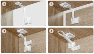 Blocare usa cabinet si sertar Reer - imagine 3