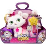 SHIMMER STARS Pisica plush 20 cm cu geanta