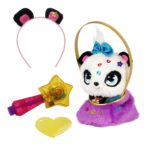 SHIMMER STARS Panda plush 20 cm cu geanta - imagine 3