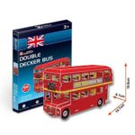 3D Puzzle Double Decker Bus CubicFun
