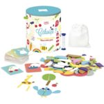 Joc de masa construeste dupa desen lemn Vilac