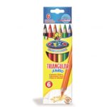 CARIOCA TRIANGULAR Jumbo creion box 6 buc