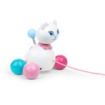 Jucarie de tras Pisica alba Vilac