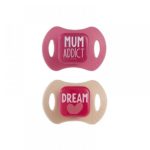 Suzeta silicon 2 buc 0-6m Beaba