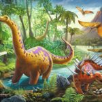 Puzzle - "60" 4+Dinosaur Migration Trefl