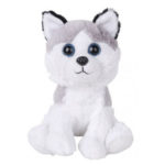 Jucarie plus Husky gri