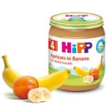 Piure de fructe Caise cu banane (4 luni) 125g HIPP