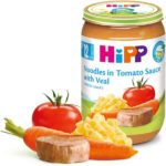 Pireu paste in sos de tomat cu vitel HiPP 220g