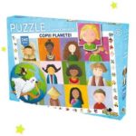Noriel Puzzle 240 piese - Lumea vesela Copiii planetei