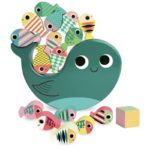 Joc lemn echilibru Balena Vilac - imagine 2