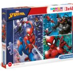 Puzzle Spider Man 3x48 4+ CLEMENTONI