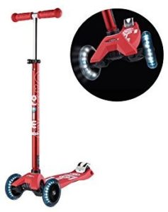 Trotineta Maxi Micro Deluxe LED Rosu MICRO — изображение 3