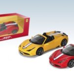Masina Ferrari 458 1:14 cu radiocomanda (acoperis pliabil) Rastar in assort.