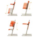 Scaunel transformabil Slex Evo roz BREVI - imagine 2