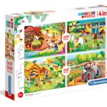 Puzzle 2x20+2x60 Ferma 3+ CLEMENTONI