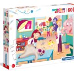 Puzzle La Medicul Veterinar 60buc 4+ CLEMENTONI