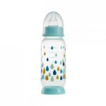 Biberon Rainbow Blu 240ml.Beaba
