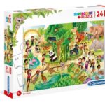 Puzzle ZOO 24buc 3+ CLEMENTONI