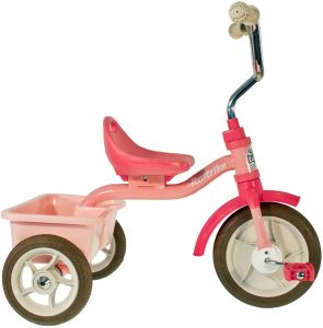 Bicicleta 3 roti + cos spate roz Italtrike - imagine 2