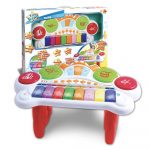 Electronic piano Bebe cu 8 clape cu picioarele BONTEMPI