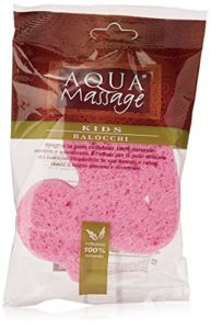 Aqua Massage Burete pentru baie p/u copii moale din celuloza diferite forme Kids Balocchi (946) - imagine 2