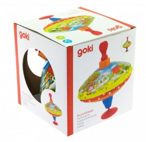 Jucarie Titirez cu maner de lemn Mama gasca GOKI - imagine 3