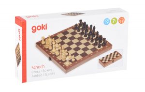 Joc de masa sah cutie lemn Goki — изображение 3