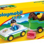 Masina cu remorca de cai Playmobil