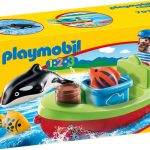 Pescarul cu barca Playmobil