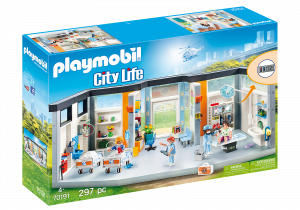 Salon Spital Mobilat Playmobil