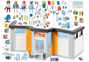 Salon Spital Mobilat Playmobil - imagine 2