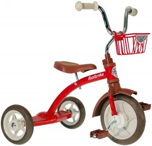 Bicicleta 3 roti + cos fata rosu Italtrike