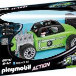 Masina de curse cu telecomanda si efecte luminoase reci Playmobil